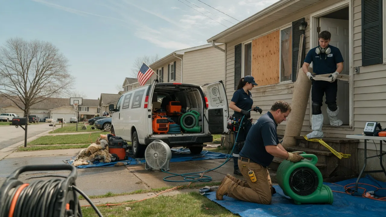 Water Damage Restoration in Durant, IA near me
